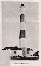 Bocas Zambezi lighthouse Mozambique